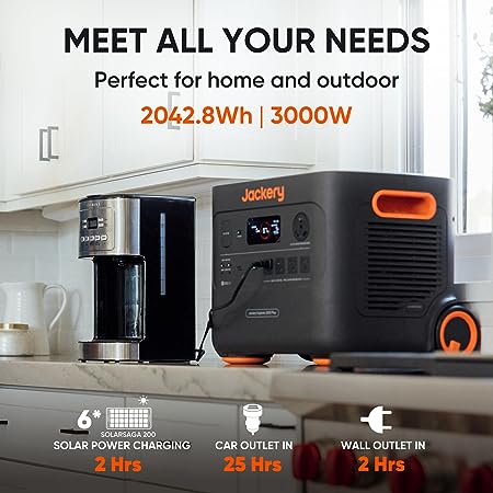 Jackery Power Station - 3000W