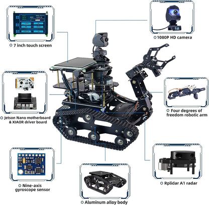 XiaoR Jetson Nano AI Robot