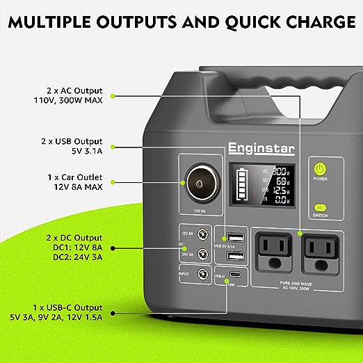 EnginStar Power Station - 300W