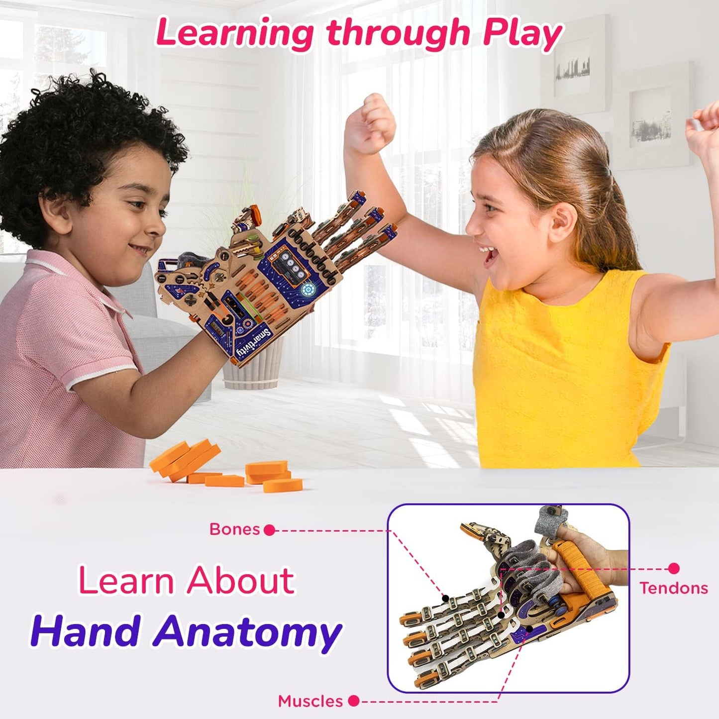 Robotic Mechanical Hand Kit