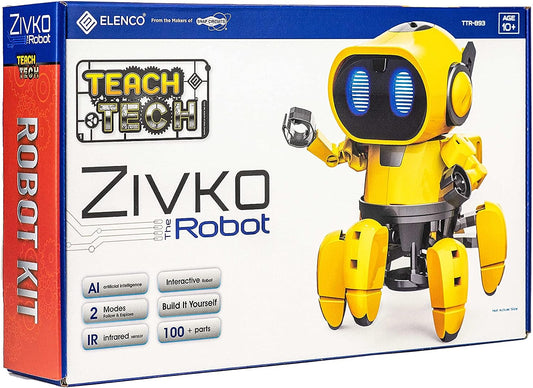 Teach Tech Zivko Robot Kit with Interactive AI Capability