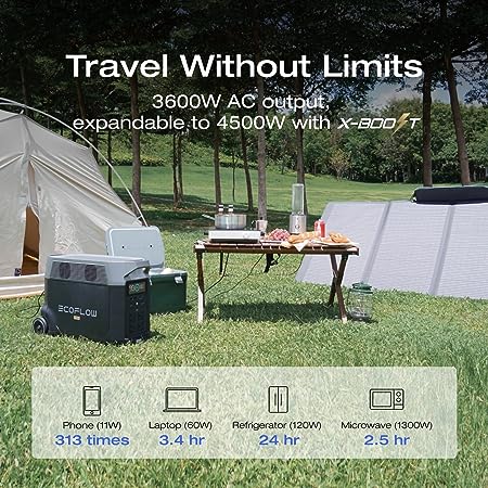 ECOFLOW Delta Pro Power Station - 3600W