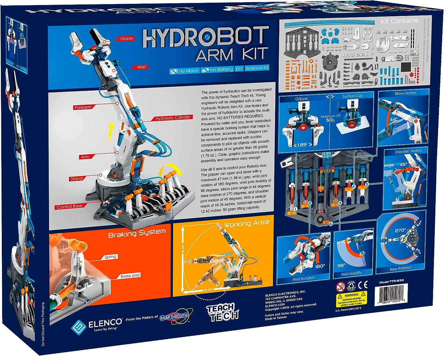 Teach Tech Hydrobot Arm Kit